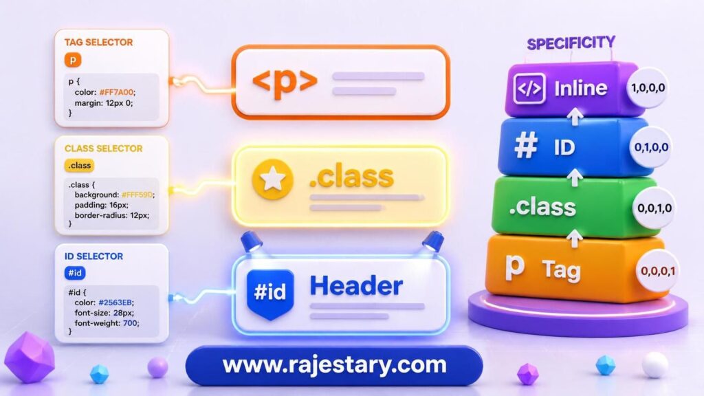 آشنایی با CSS و انتخابگرها