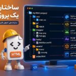 ساختار حرفهای یک پروژه HTML