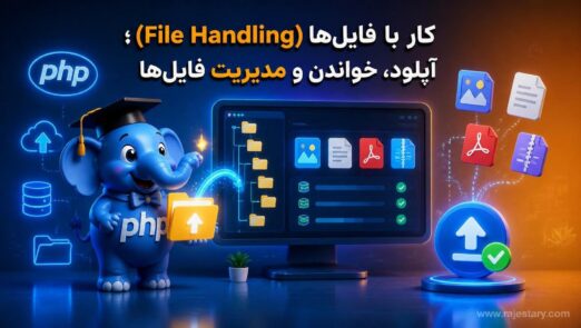 کار با فایلها (File Handling)؛ آپلود، خواندن و مدیریت فایلها