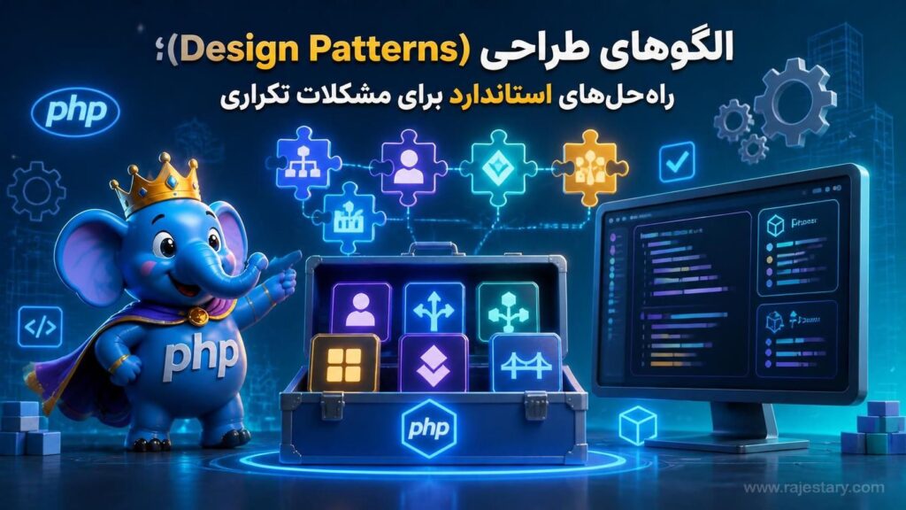 الگوهای طراحی (Design Patterns)؛ راهحلهای استاندارد برای مشکلات تکراری